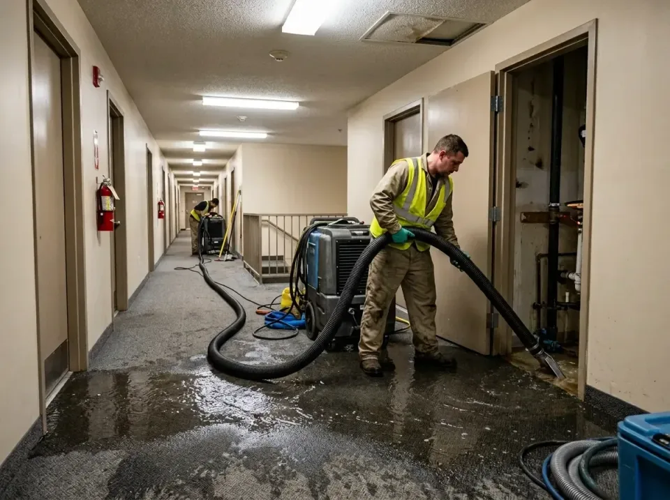 multi-unit-apartment-hallway-f-005 — frequently asked questions, Emergency Burst Pipe Water Extraction & Removal in Summit P…